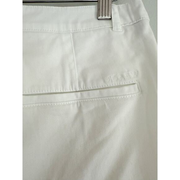 J.Crew | NWT 4" heritage chino short in White | Sz 0 - Picture 8 of 10